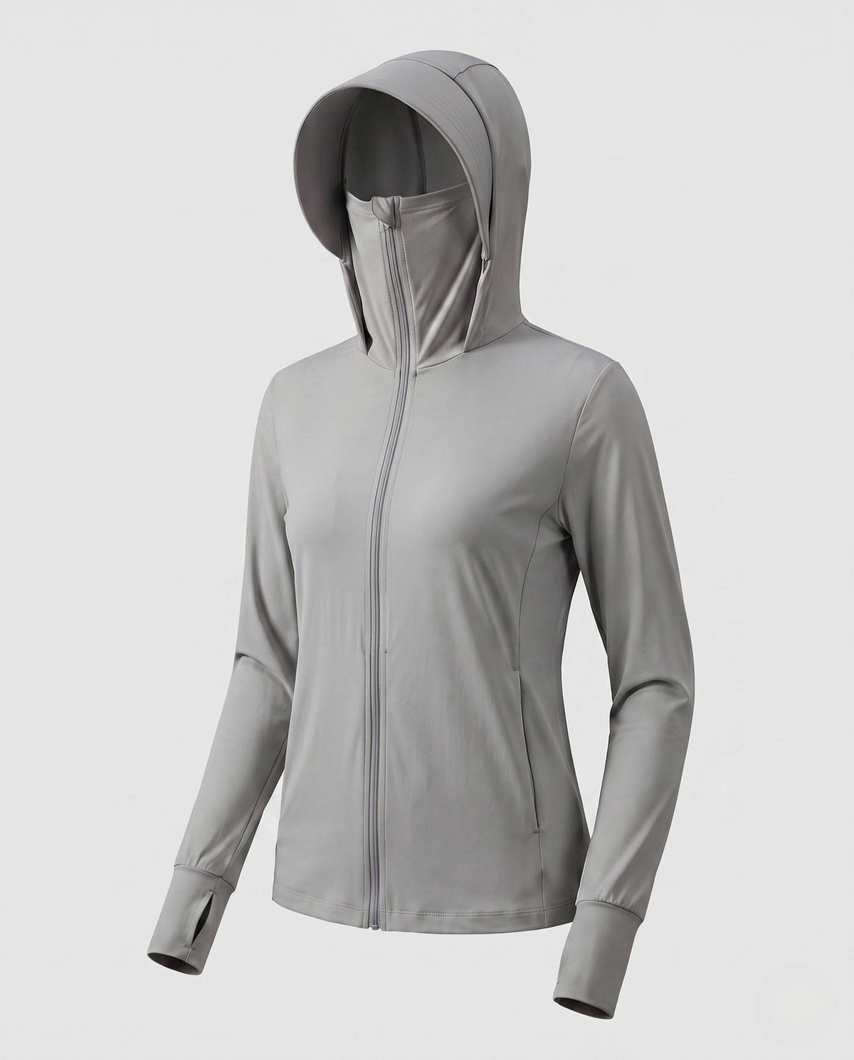 Veste de survêtement zippée à capuche pour femme 8