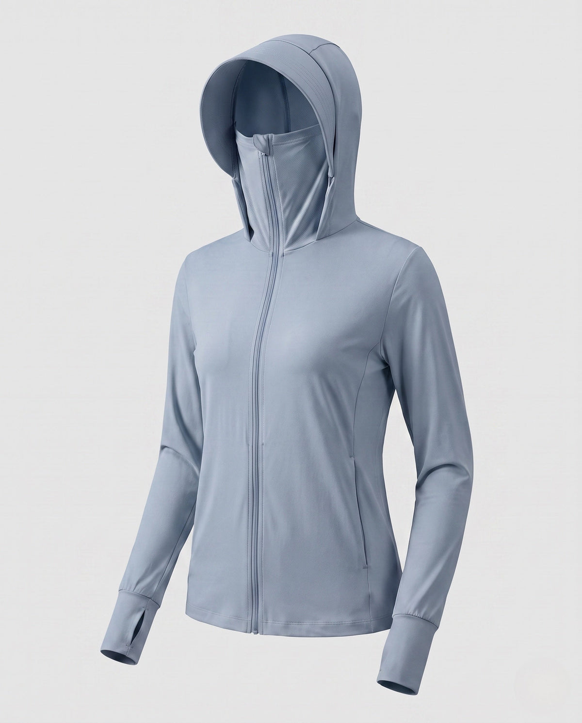 Veste de survêtement zippée à capuche pour femme 9