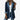 Veste en maille côtelée pour femme avec garniture en jean 6