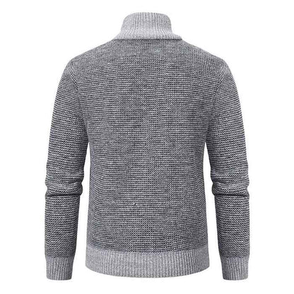 Veste hybride homme en maille et matelassée 6