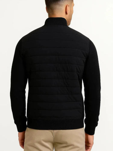 Veste hybride matelassée zippée pour homme 2