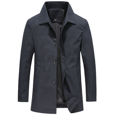Veste longue boutonnée pour homme 2