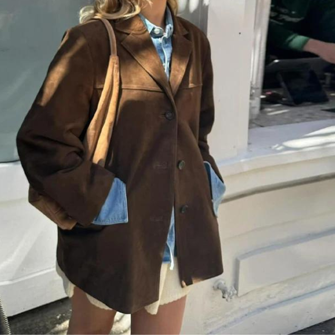 Veste pour femme avec col et boutons 5