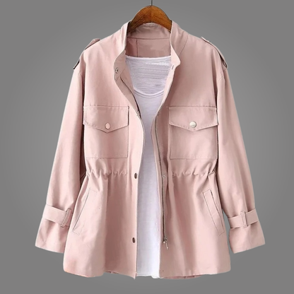 Veste utilitaire pour femme avec taille à cordon de serrage 3