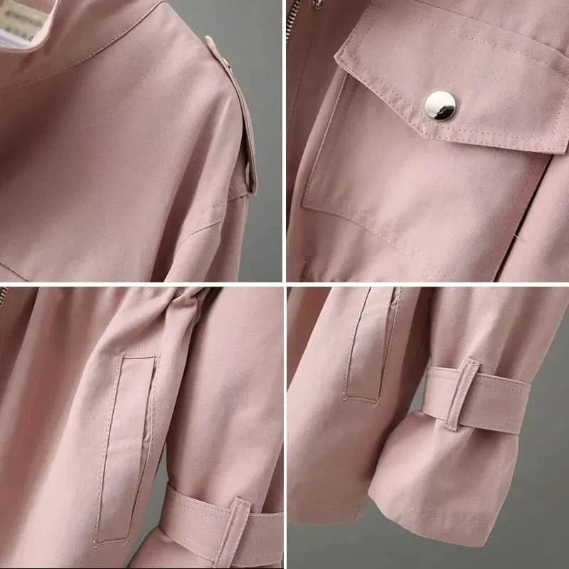 Veste utilitaire pour femme avec taille à cordon de serrage 7
