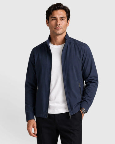 Veste zippée pour homme à col montant 2