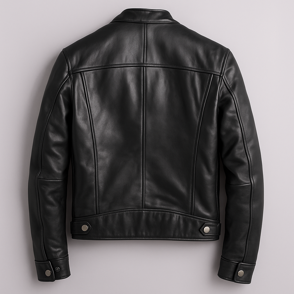 Veste zippée pour homme à col montant 4