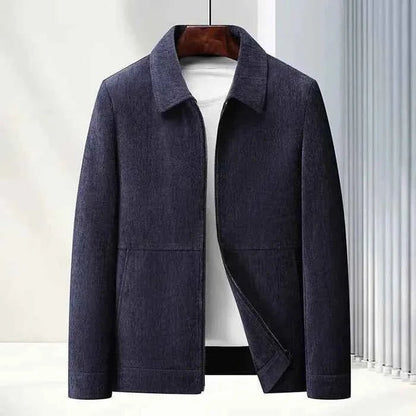 Veste zippée texturée pour homme 2