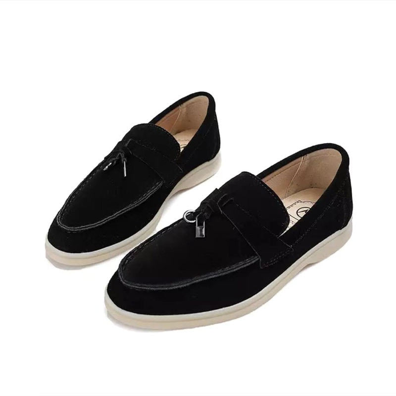 Women Loafers Slip-On Flat Low Profile Design 4