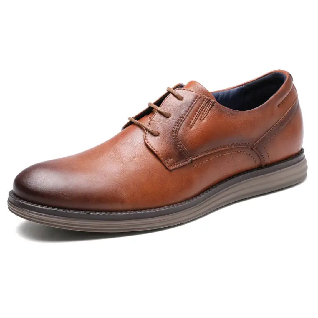 Baskets Derby à lacets pour homme avec semelle contrastante 1