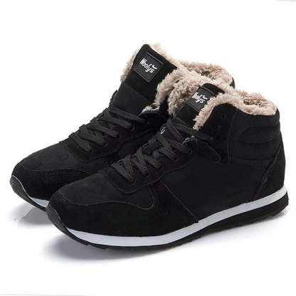Baskets Montantes Homme Hiver À Lacets-Gigié