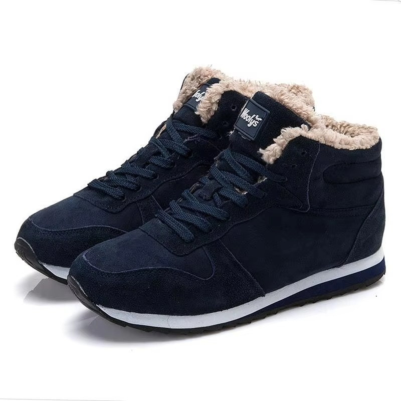 Baskets Montantes Homme Hiver À Lacets-Gigié