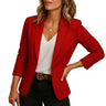Blazer Femme Cintré Chic & Élégant Coupe Slim Manches Longues-Gigié
