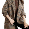Blazer Femme À Carreaux Printemps-Gigié