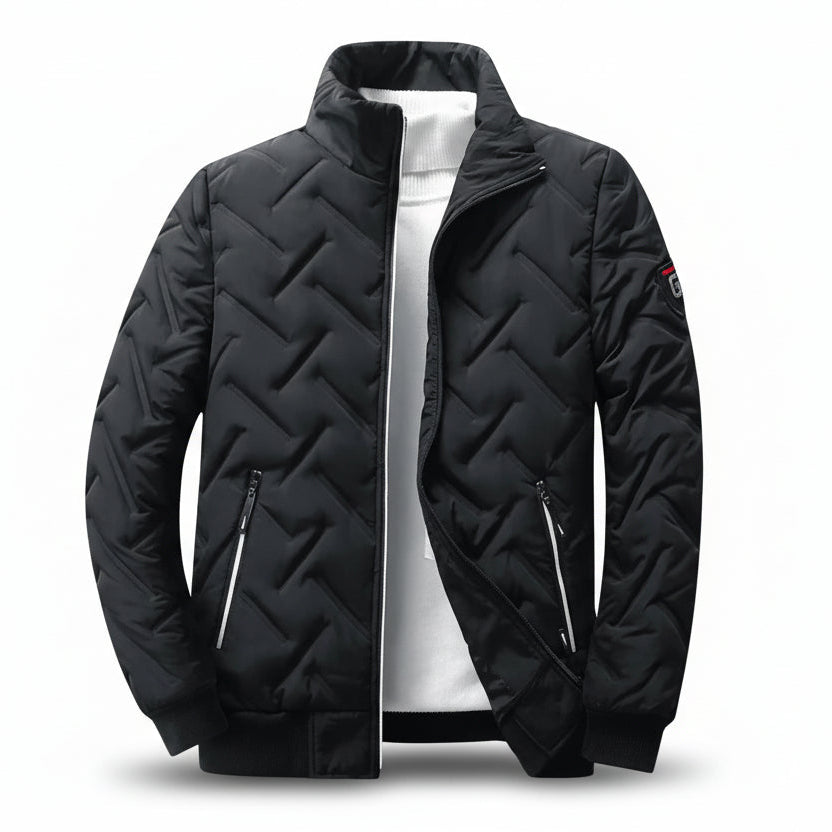 Blouson Bomber Homme Hiver Matelassé & Coupe "Casual Chic"-Gigié