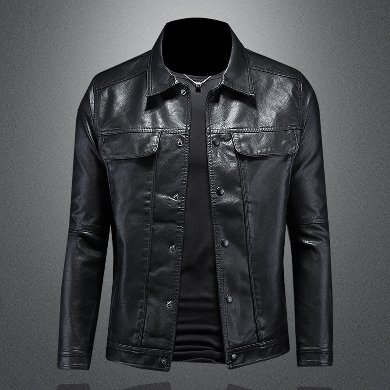 Blouson Homme Biker Zippé-Gigié