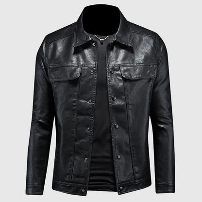 Blouson Homme Biker Zippé-Gigié