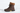 Bottes femme montantes à lacets avec col intérieur apparent-Boots Female-Gigié