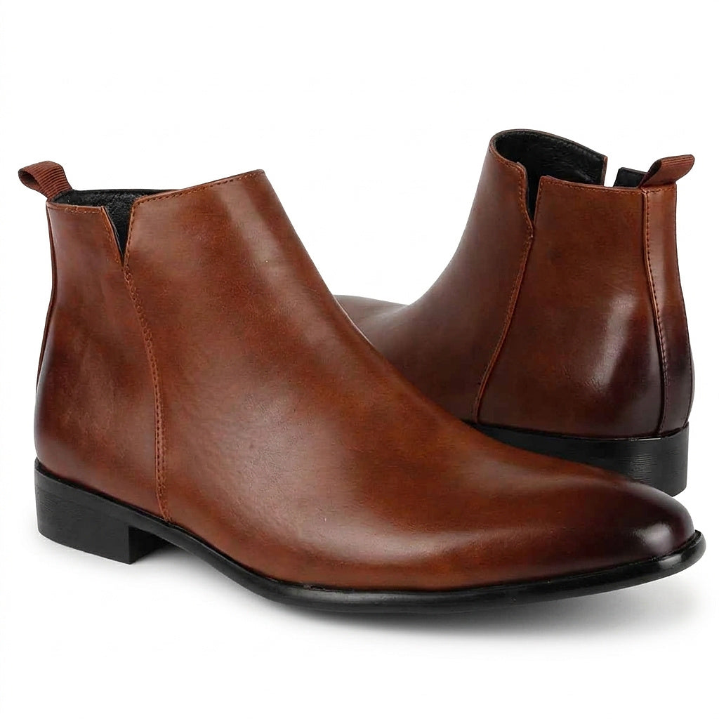 Bottines Chelsea pour homme avec tirettes 1