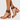 Bottines Fermées pour Femme avec Découpes Latérales, Trois Brides à Boucles et Talon Bloc-Men Shoes-Gigié