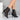 Bottines Fermées pour Femme avec Découpes Latérales, Trois Brides à Boucles et Talon Bloc-Men Shoes-Gigié