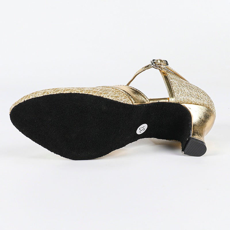 Bottines Fermées pour Femme avec Découpes Latérales, Trois Brides à Boucles et Talon Bloc-Men Shoes-Gigié