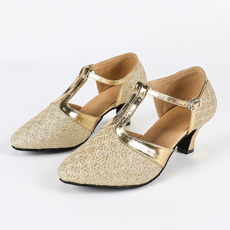 Bottines Fermées pour Femme avec Découpes Latérales, Trois Brides à Boucles et Talon Bloc-Men Shoes-Gigié