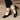 Bottines Fermées pour Femme avec Découpes Latérales, Trois Brides à Boucles et Talon Bloc-Men Shoes-Gigié