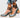 Bottines Fermées pour Femme avec Découpes Latérales, Trois Brides à Boucles et Talon Bloc-Men Shoes-Gigié