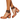 Bottines Fermées pour Femme avec Découpes Latérales, Trois Brides à Boucles et Talon Bloc-Men Shoes-Gigié