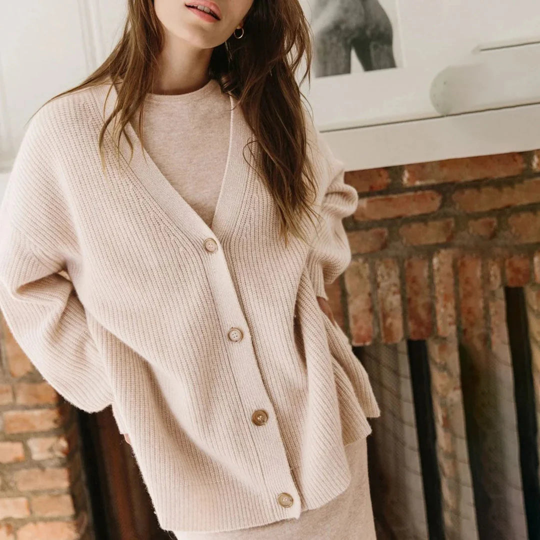 Cardigan Femme À Boutons Manches Longues-Gigié
