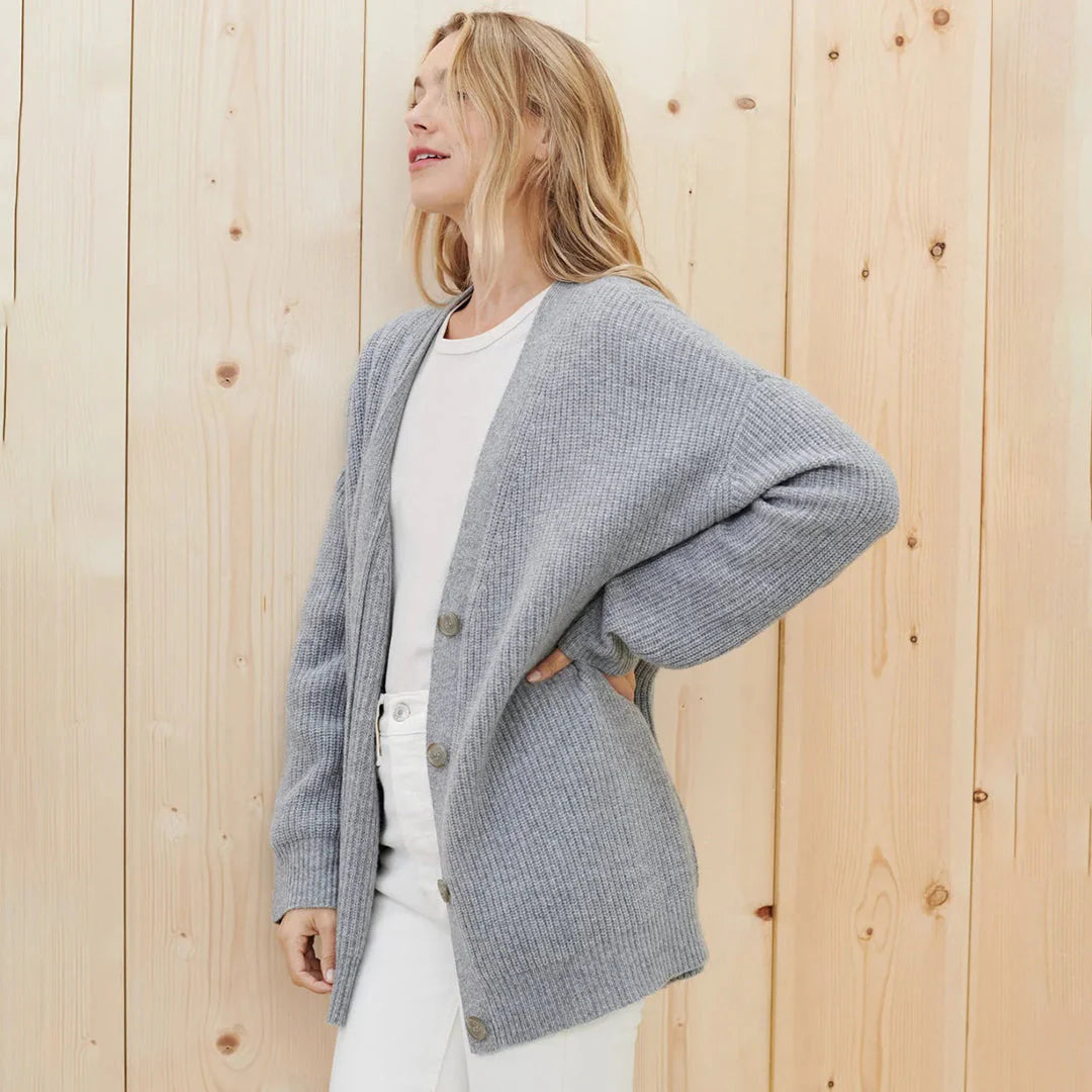 Cardigan Femme À Boutons Manches Longues-Gigié