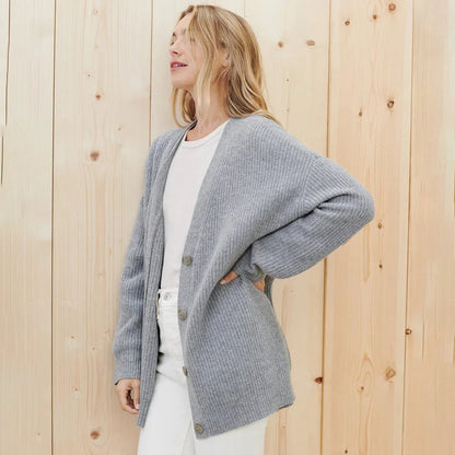 Cardigan Femme À Boutons Manches Longues-Gigié