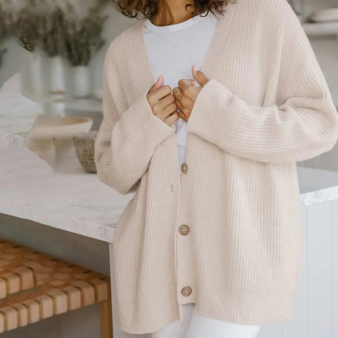 Cardigan Femme À Boutons Manches Longues-Gigié