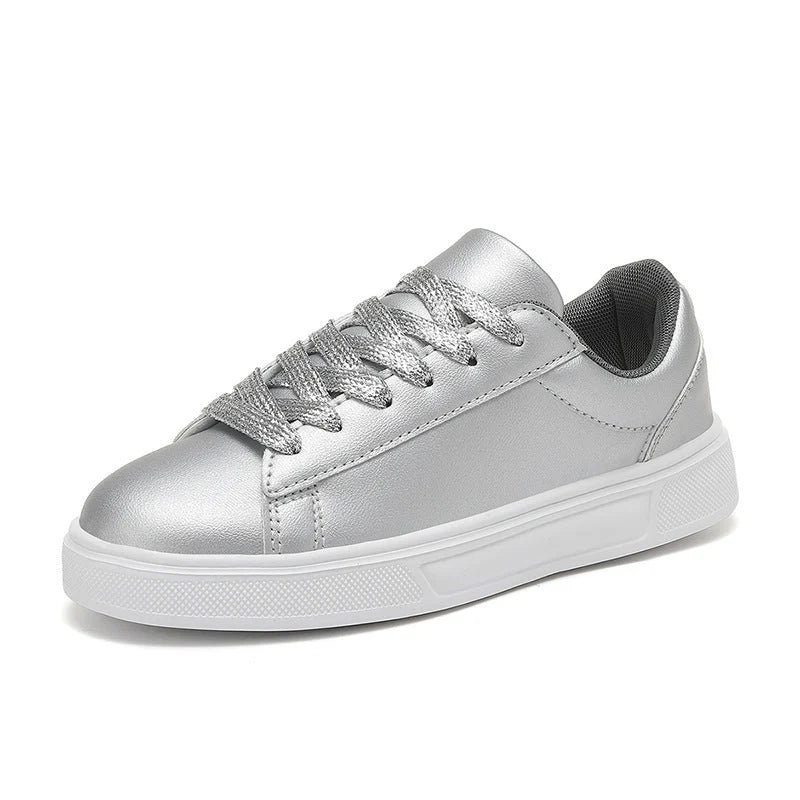 Chaussures Basses Femme à Lacets avec Semelle Épaisse-Gigié