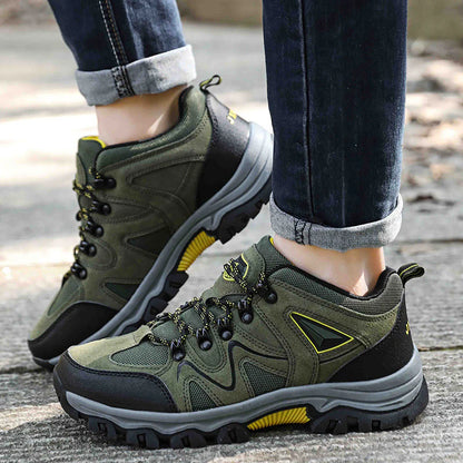 Chaussures de randonnée homme à lacets avec avant renforcé-Men Shoes-Gigié
