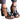 Chaussures pour femme avec avant ouvert et bride en T-Women Shoes-Gigié