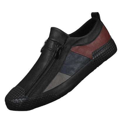 Chaussures Basses Homme à Enfiler avec Fermeture Zippée-Gigié