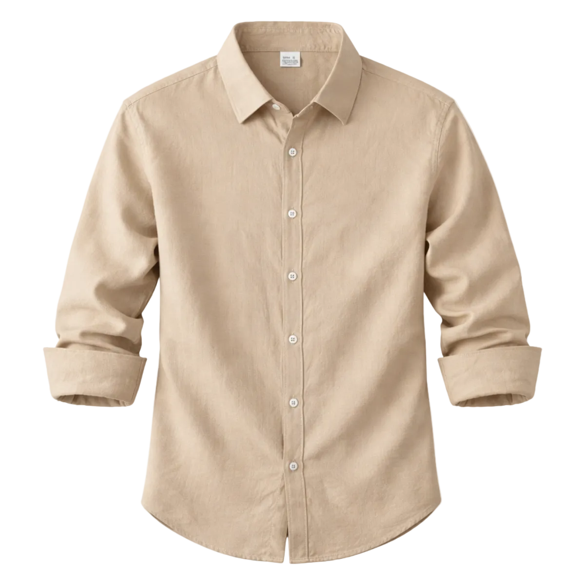 Chemise à manches longues avec col et fermeture boutonnée pour homme-Shirts for men-Gigié