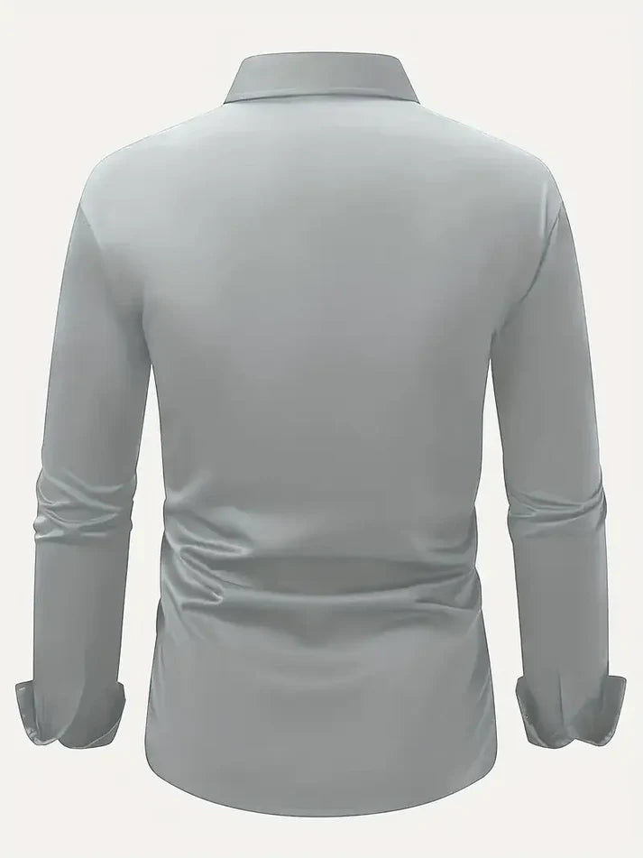 Chemise Business Homme Coupe Ajustée & Anti-Froissement-Gigié