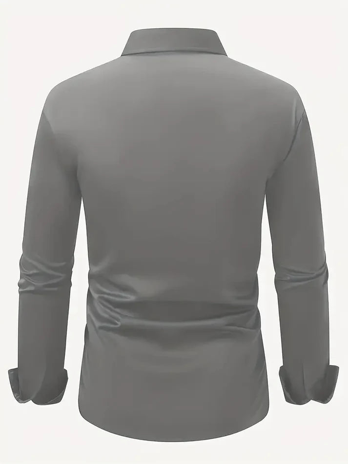 Chemise Business Homme Coupe Ajustée & Anti-Froissement-Gigié