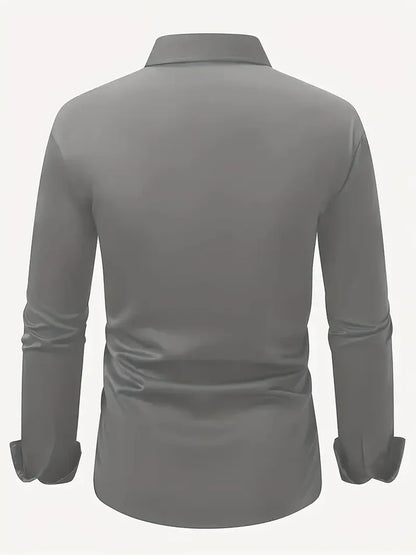 Chemise Business Homme Coupe Ajustée & Anti-Froissement-Gigié