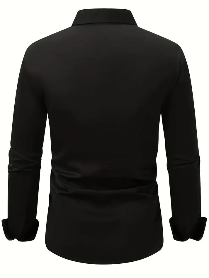 Chemise Business Homme Coupe Ajustée & Anti-Froissement-Gigié