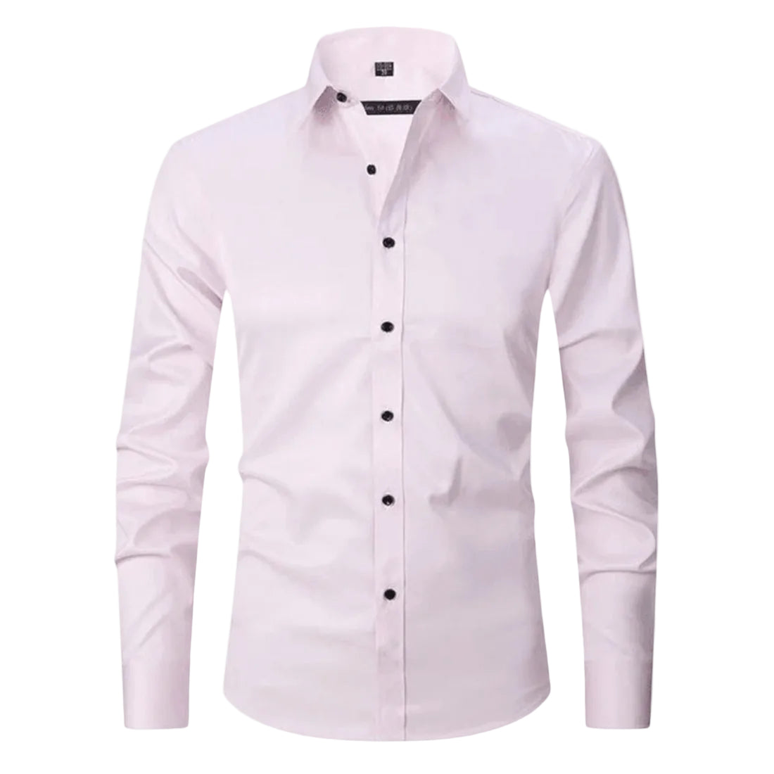 Chemise homme à manches longues avec col structuré-Shirts for men-Gigié