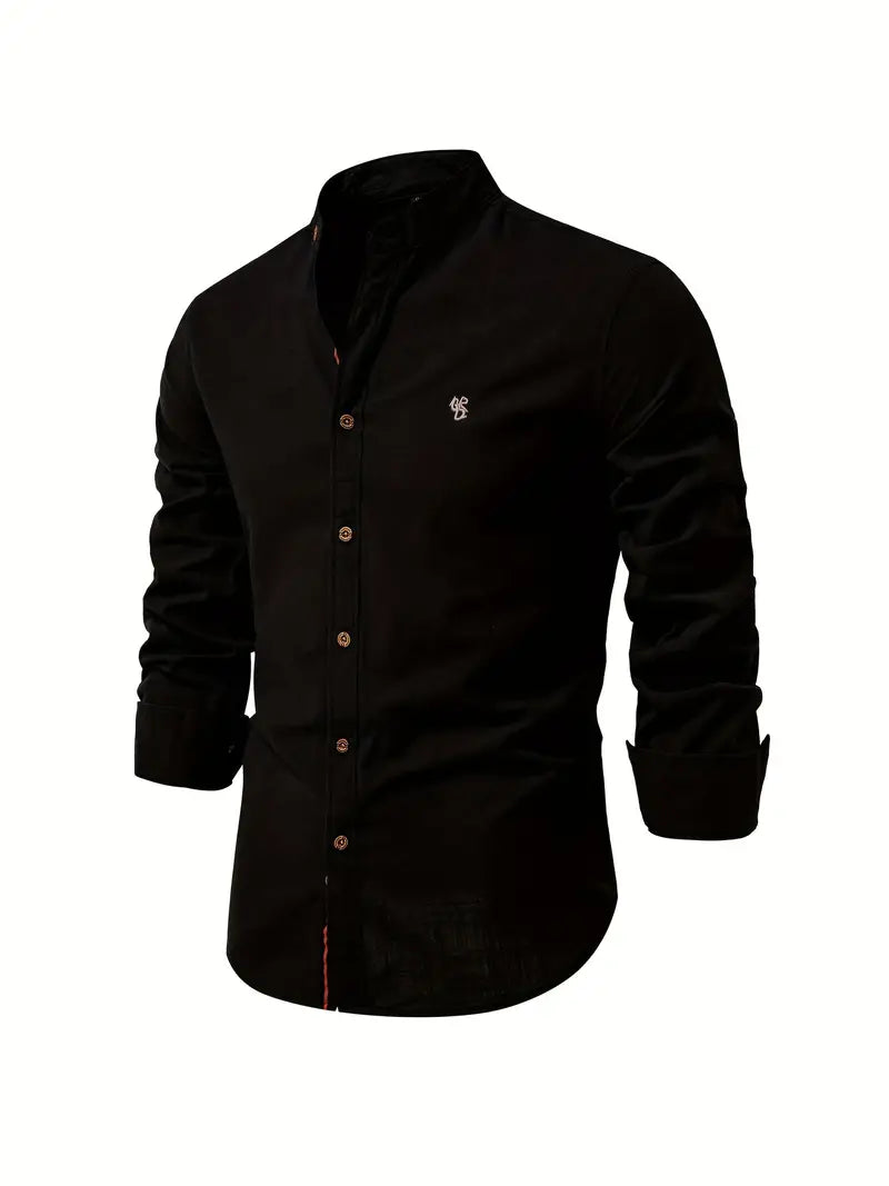 Chemise Homme Manches Longues À Boutons-Gigié