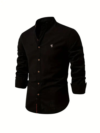 Chemise Homme Manches Longues À Boutons-Gigié