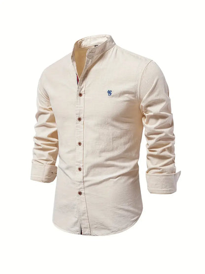 Chemise Homme Manches Longues À Boutons-Gigié