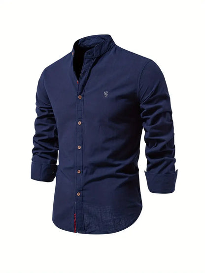 Chemise Homme Manches Longues À Boutons-Gigié