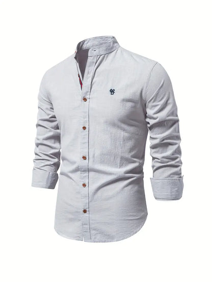 Chemise Homme Manches Longues À Boutons-Gigié