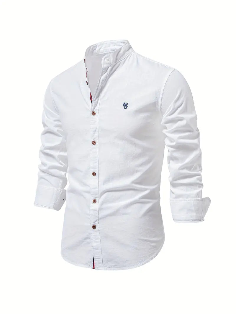 Chemise Homme Manches Longues À Boutons-Gigié